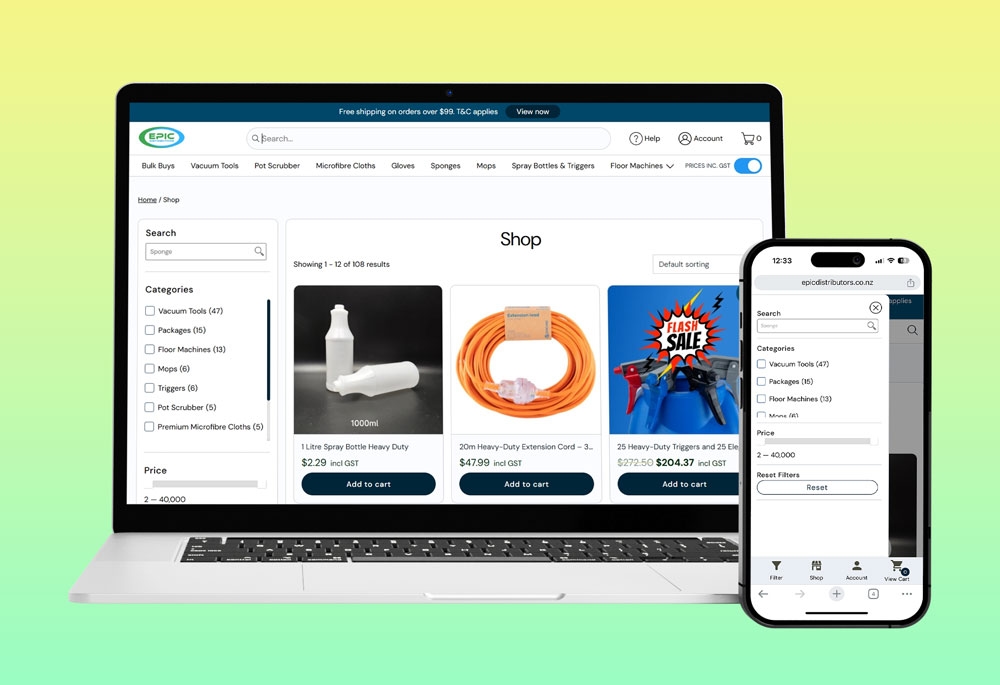 Product filters